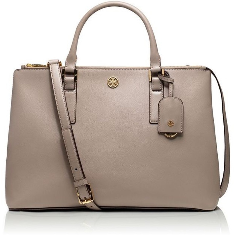 Tory Burch Robinson Double-Zip Tote